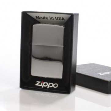 High Polish Zippo Lighter -  Chrome Perfume Sample