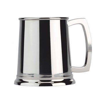 Highly Polished Stainless Steel Tankard in Gift Box Perfume Sample
