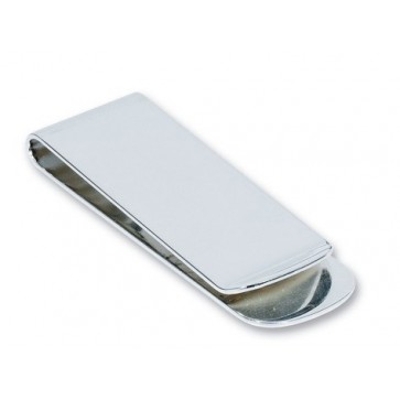 Personalised Silver Plated Money Clip Perfume Sample