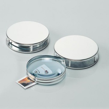 Round Magnifying Glass Perfume Sample