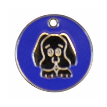 Stainless Steel Doggy Pet Tag Perfume Sample