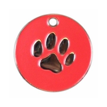 Stainless Steel Paw Pet Tag Perfume Sample
