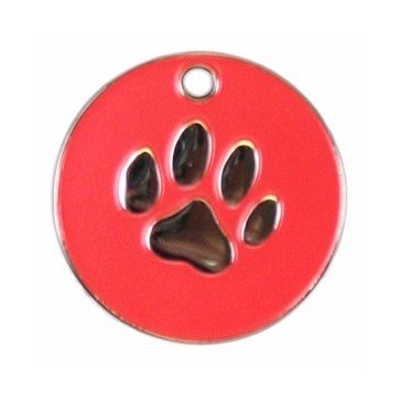 Stainless Steel Paw Pet Tag Perfume Sample