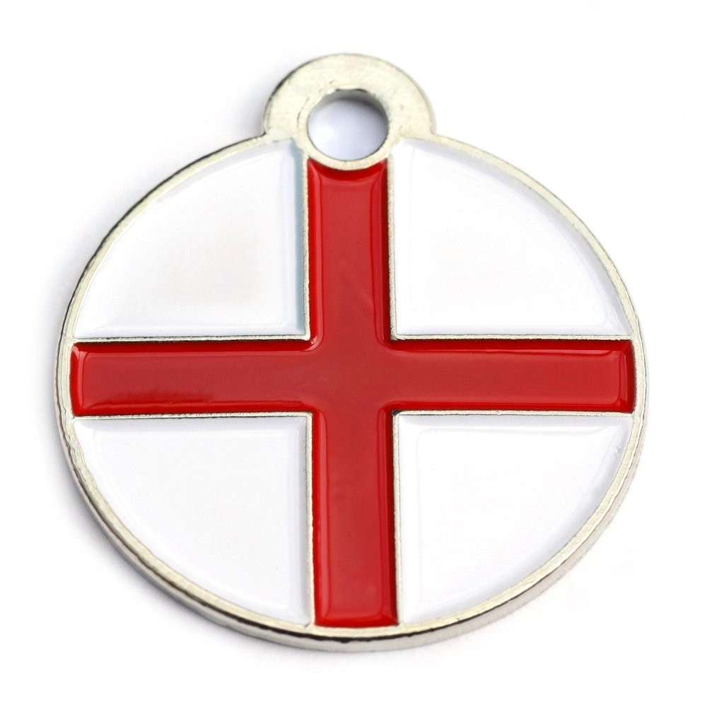 St.Georges Round Pet Tag